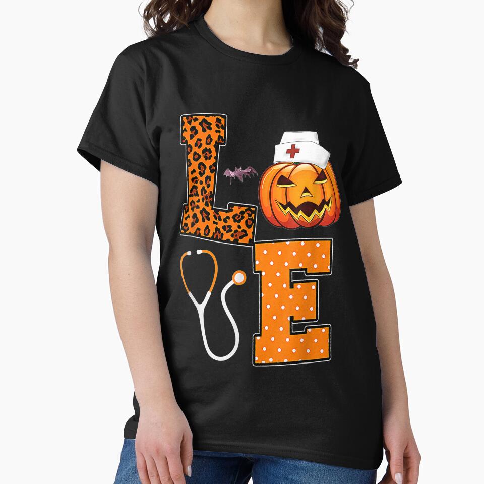 Love Nurse Pumpkin Halloween by tranhungtdu