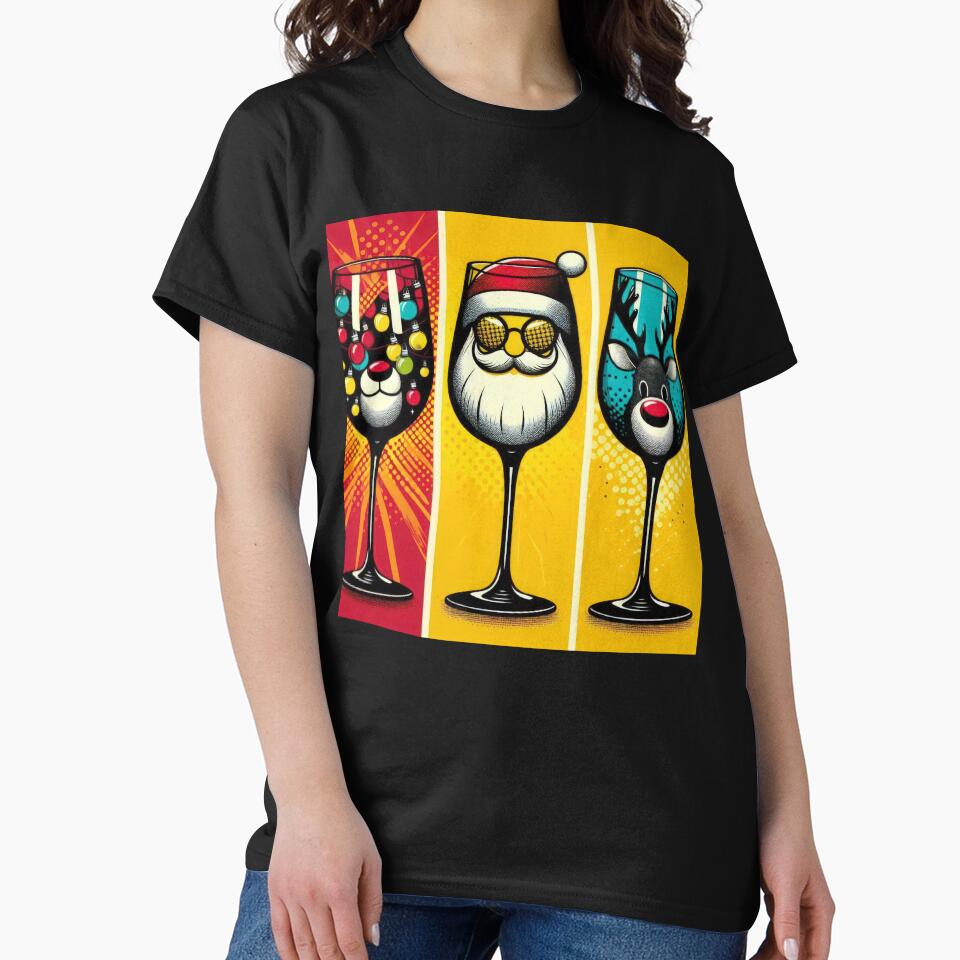Christmas Vintage pop art Cups,Christmas Cups ,christmas Vintage by Expressions-Sel
