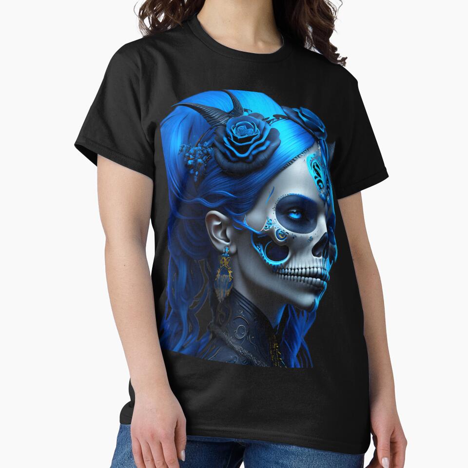 Cultural Magic - Woman in Dia de los Muertos style by LateNightStudio