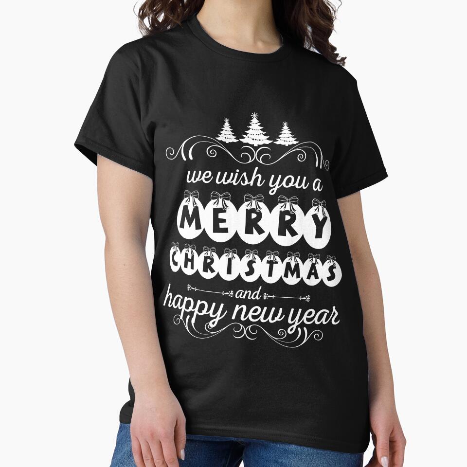 Wish You A Merry Christmas And Happy New Year by URBANBOX
