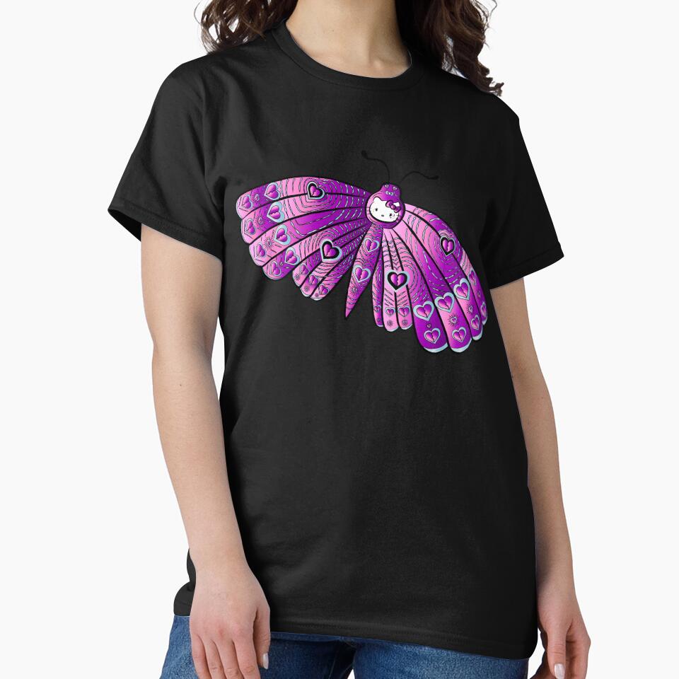 Hello Goth Moth - Pastel Goth Death's Head Moth Edition by Uniq1.Arts