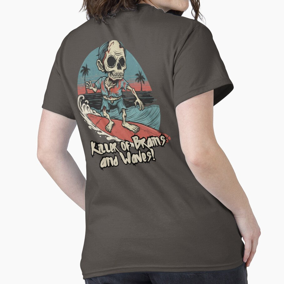 Surfing Zombie, killer of waves and brains, surf by Meandmyshop