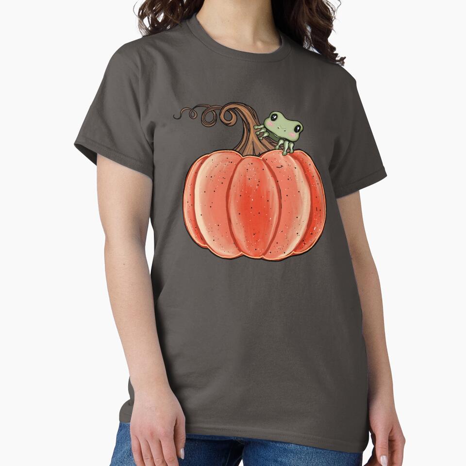 Fall Froggie by mapes-stickers