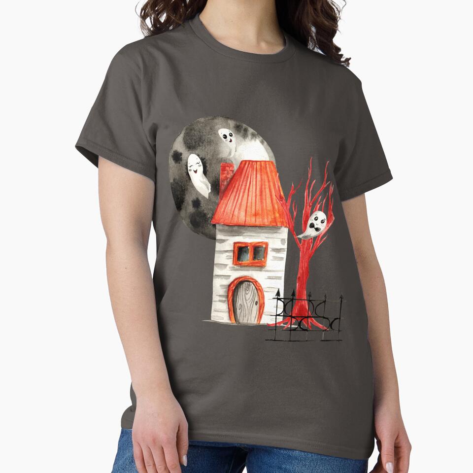 Haunted house that haunted by bunch of nice ghosts by pinkyfish1010