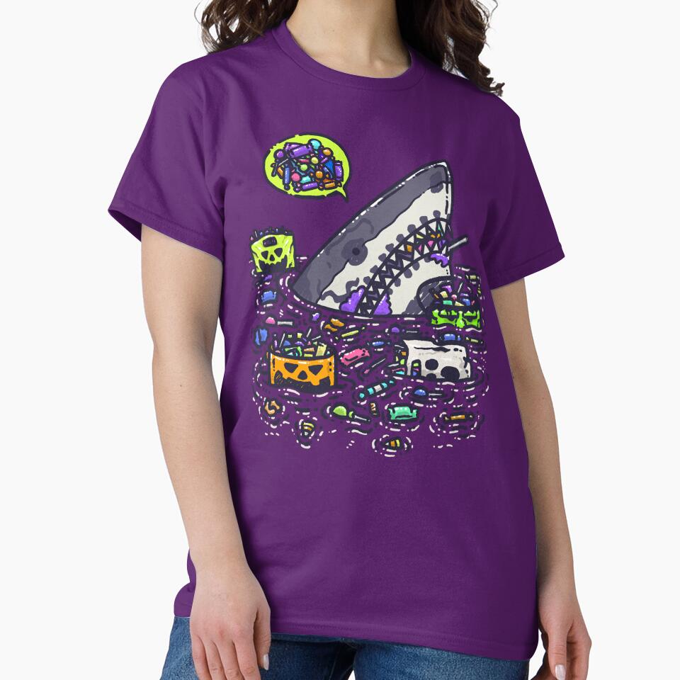 Halloween Candy Destruction Shark by nickv47