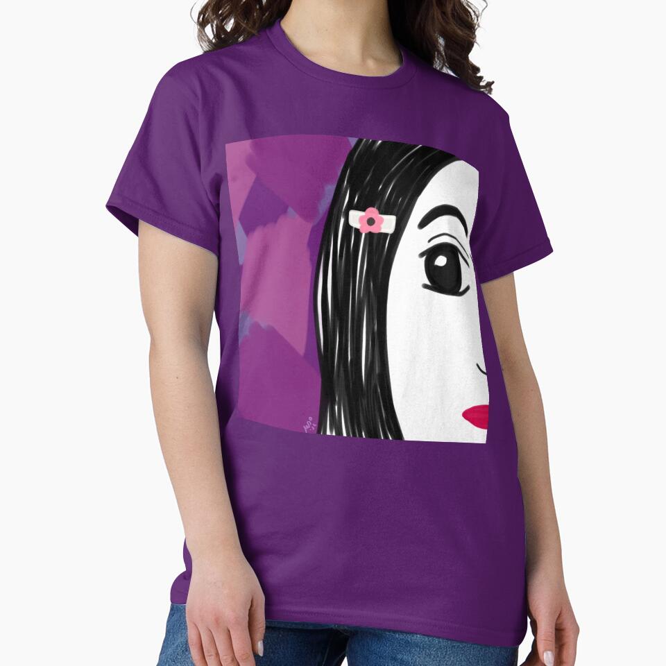 Girl with Barrette by JaygiesDesign