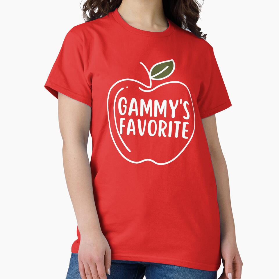 Gammy's Favorite Grandma Grandchild Funny by SunfullyYours
