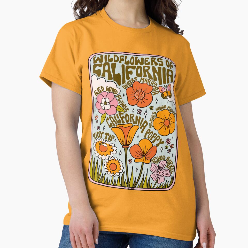 California Wildflowers by doodlebymeg