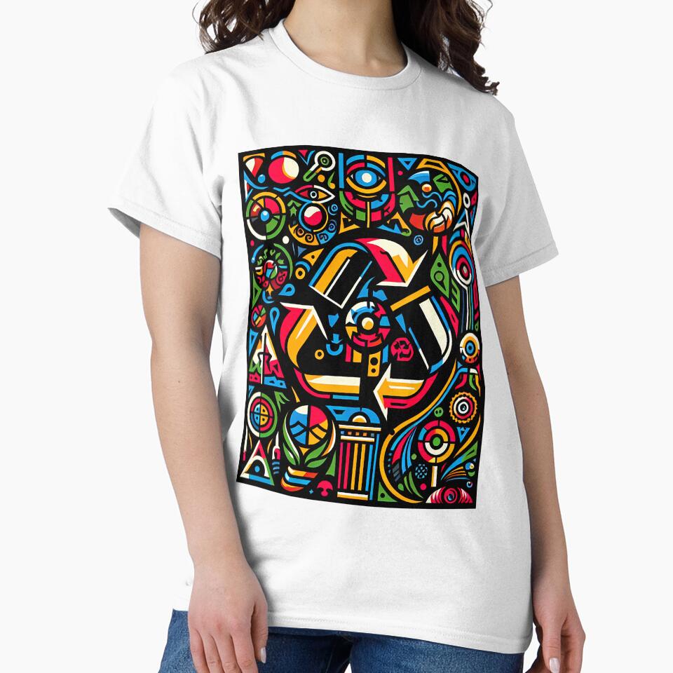 Recycle Pop Art Interpterion by SportsT-Shirts