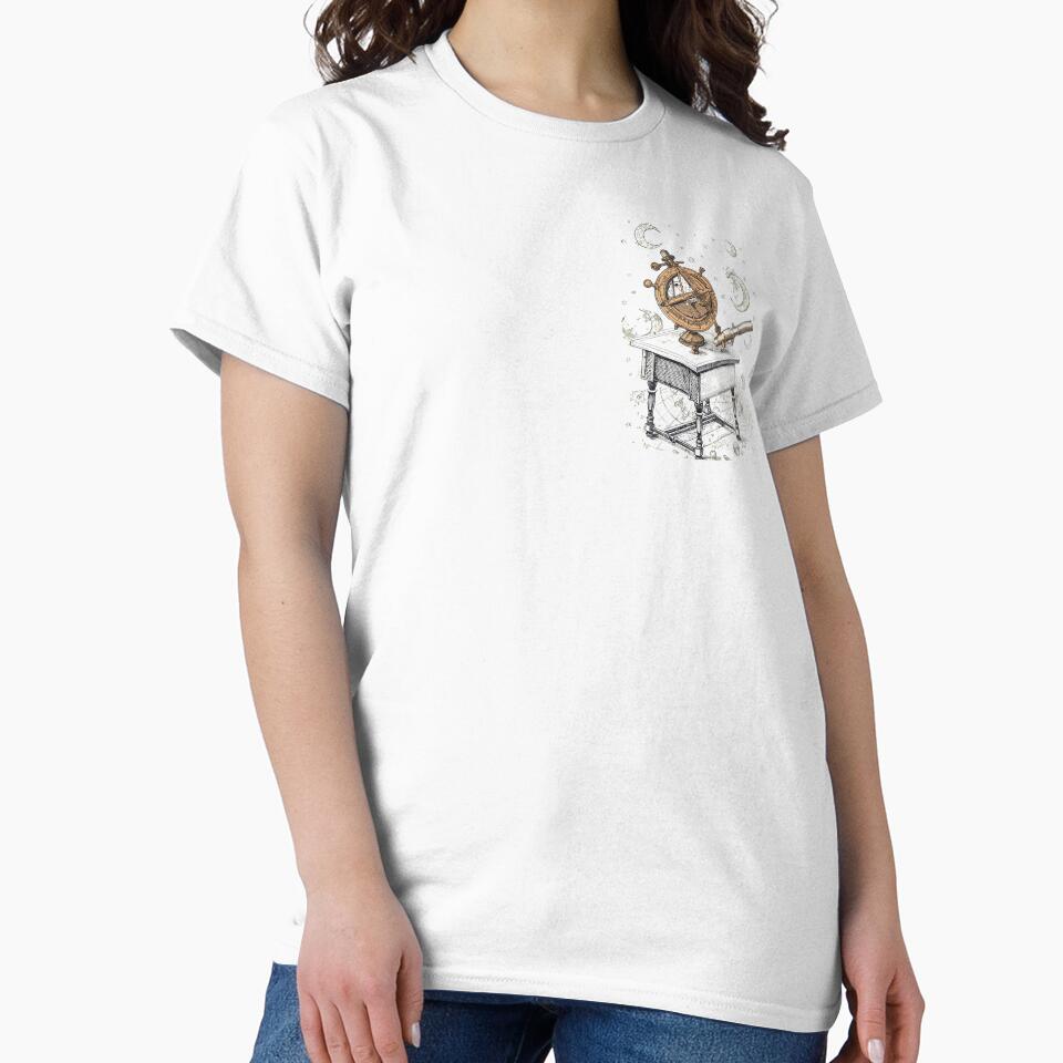 The Lunar Observatory Dark Academia Celestial Science Art by Cozy Aesthetic design
