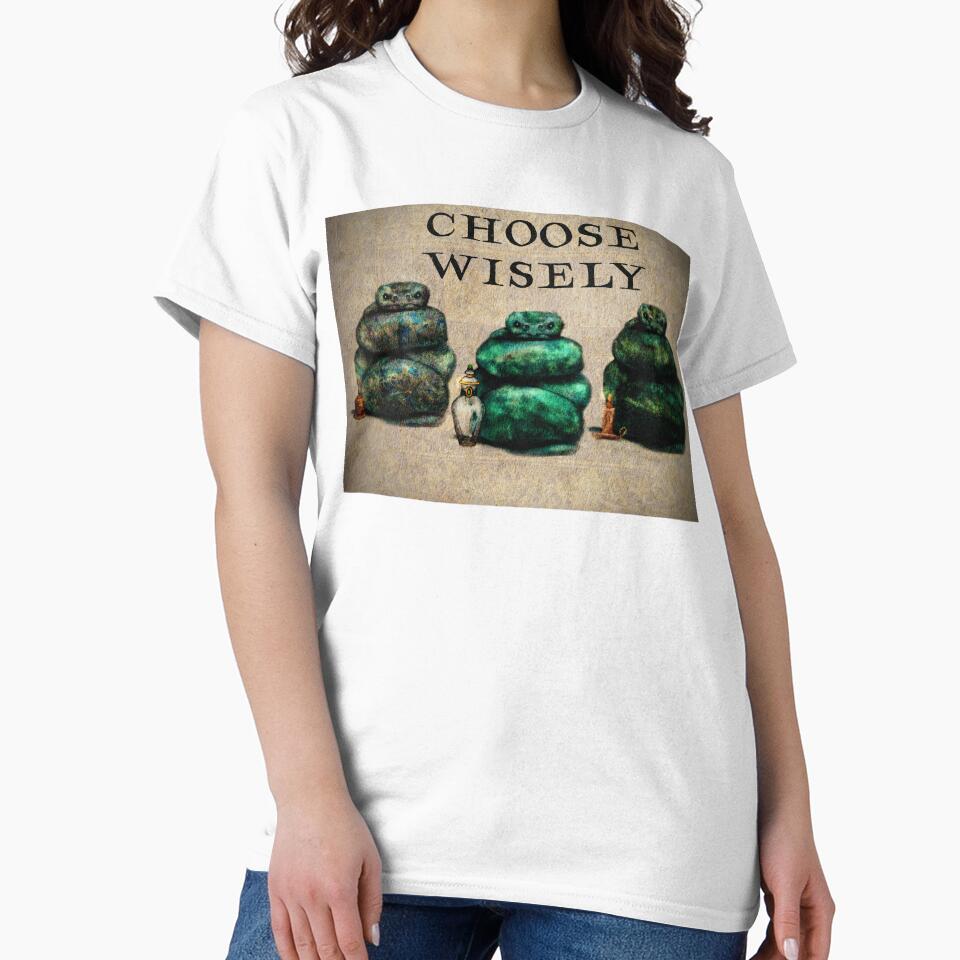 Halloween Art Choose Wisely Wizard Snake Art by Monica Laipple