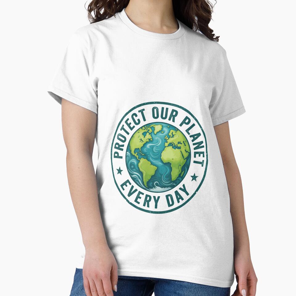 Save The Planet Protect Our Planet Every Day Through Responsible Living by SkeletonsDanger