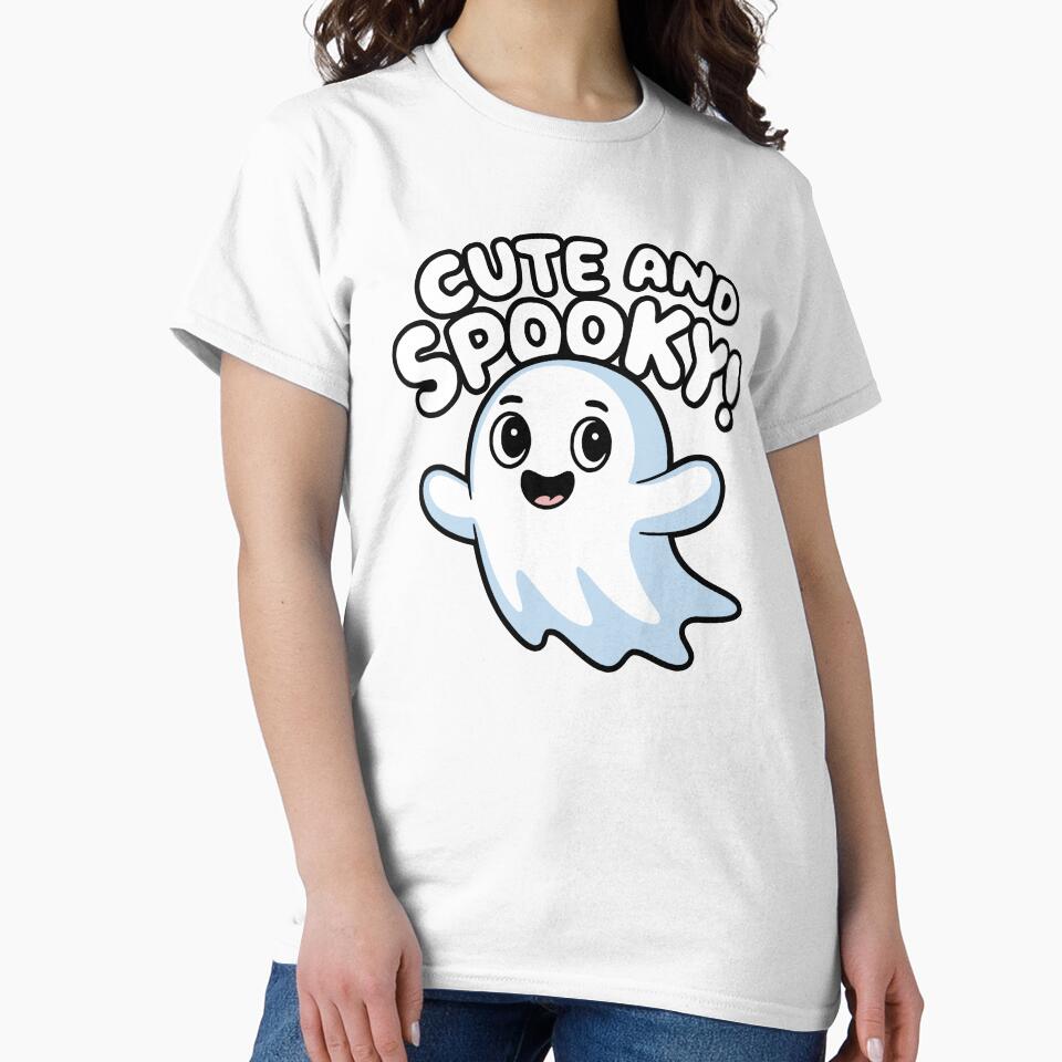 Cute And Spooky! Kawaii Ghost by PMCreative