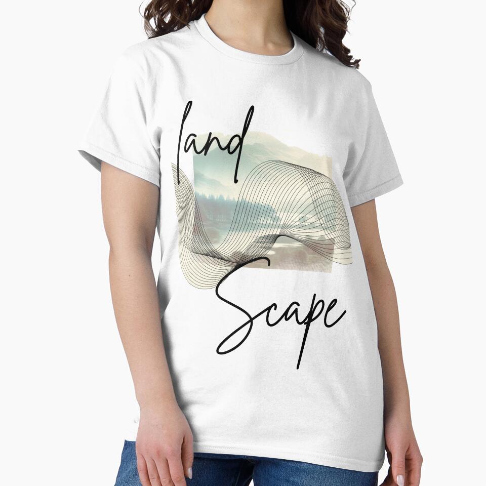 Landscape T-Shirt by Monarchic