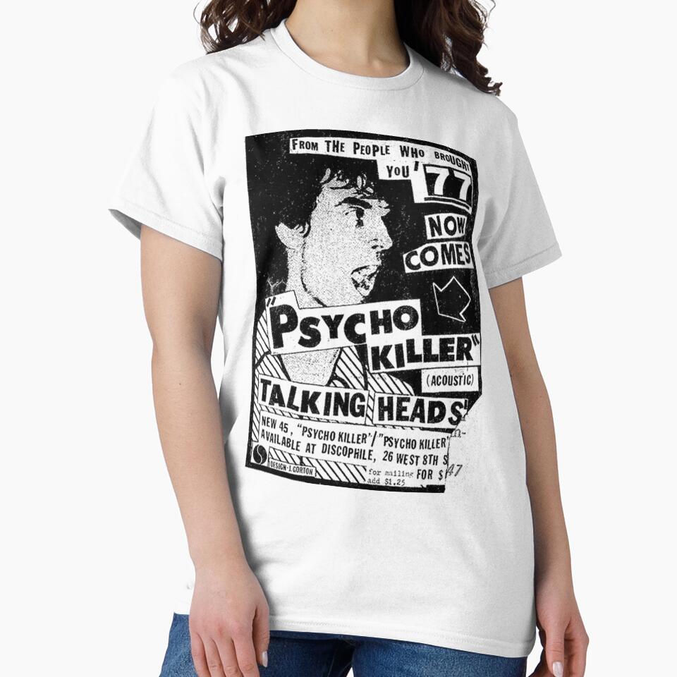 Psycho Killer _ Post Punk Vintage Design by EltaSteub