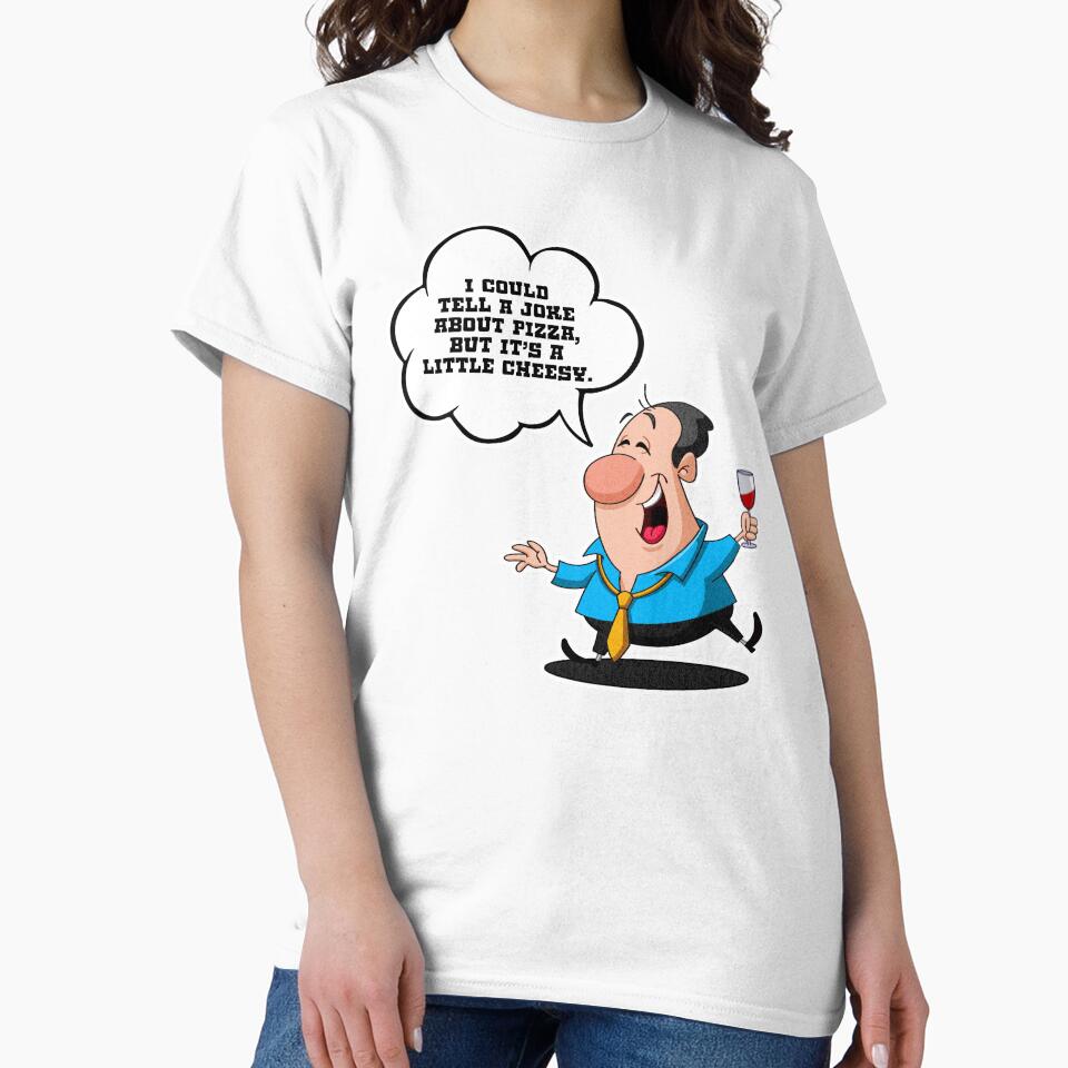 Dad Jokes Collection Pizza - Little Cheesy Gift by TTFMerch
