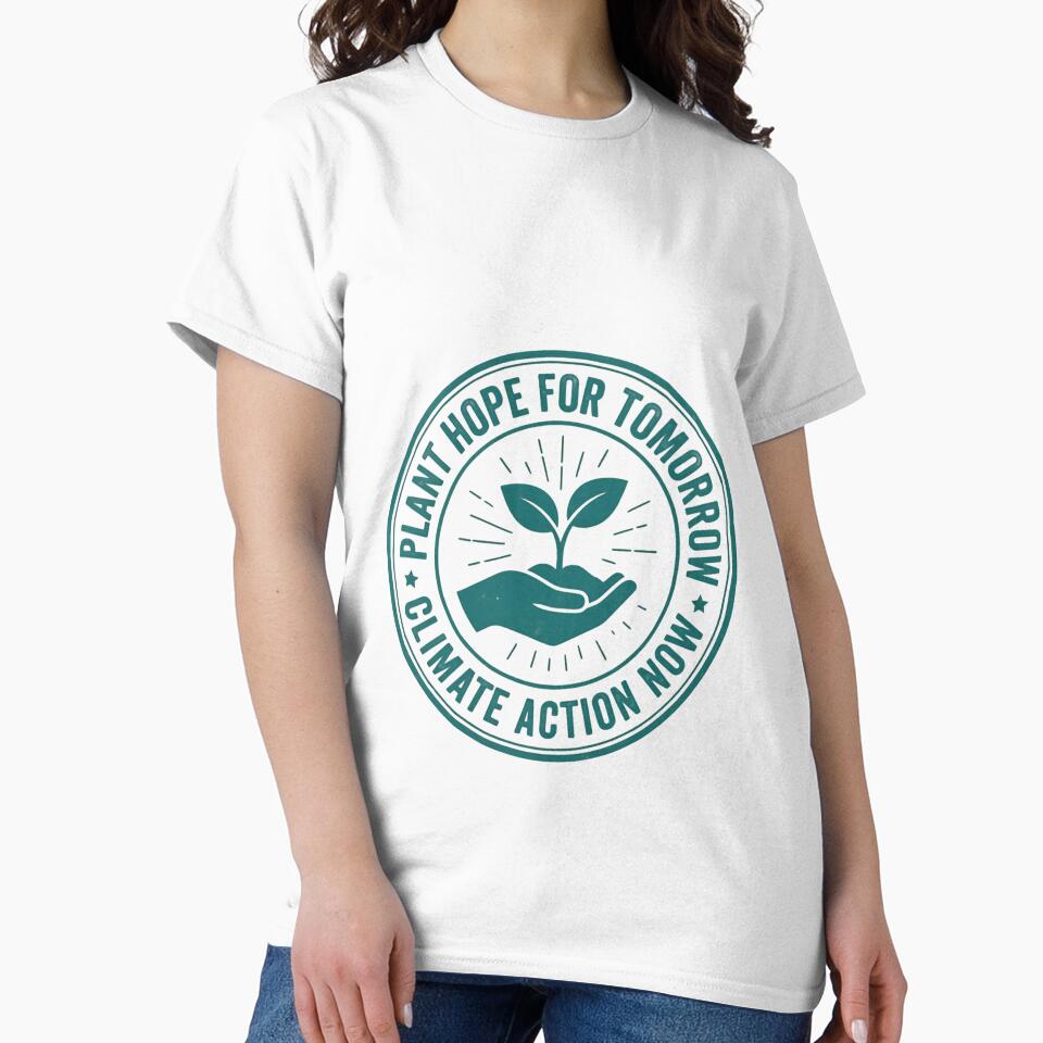 Save The Planet Plant Hope For Tomorrow And Support Climate Action Now by SkeletonsDanger