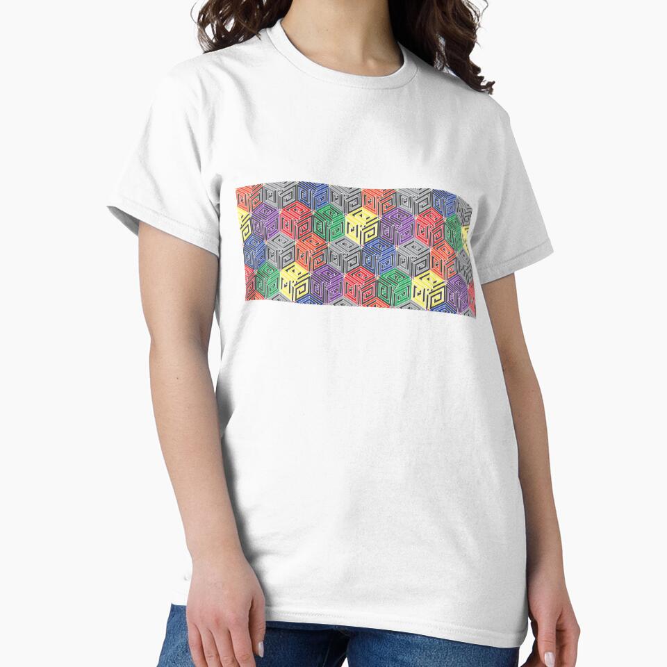 fibocube rainbow-grid by atomisks-shop