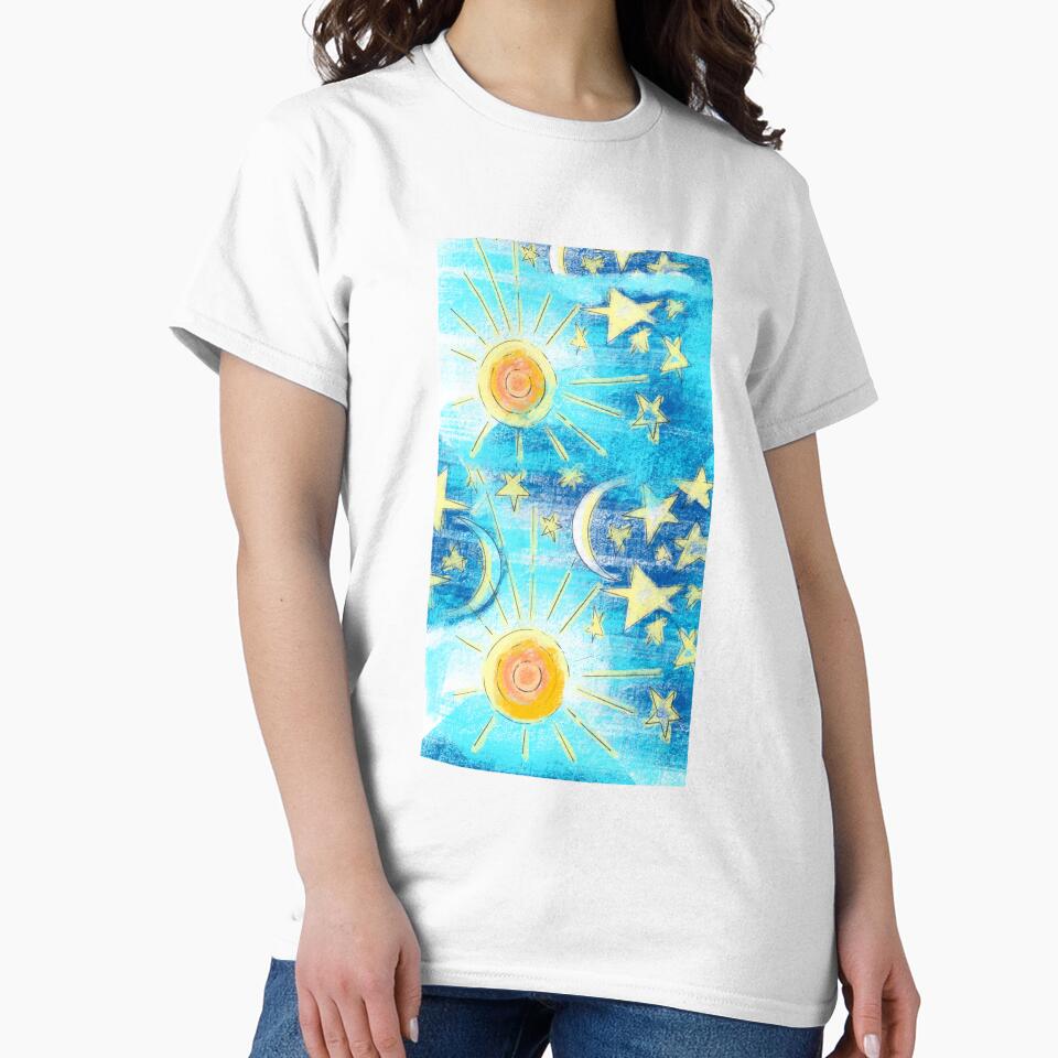 Sun moon and stars by nloooo