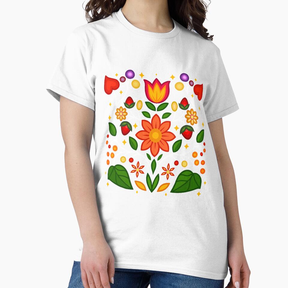 Ojibwe Flowers and Strawberries by YalenArt