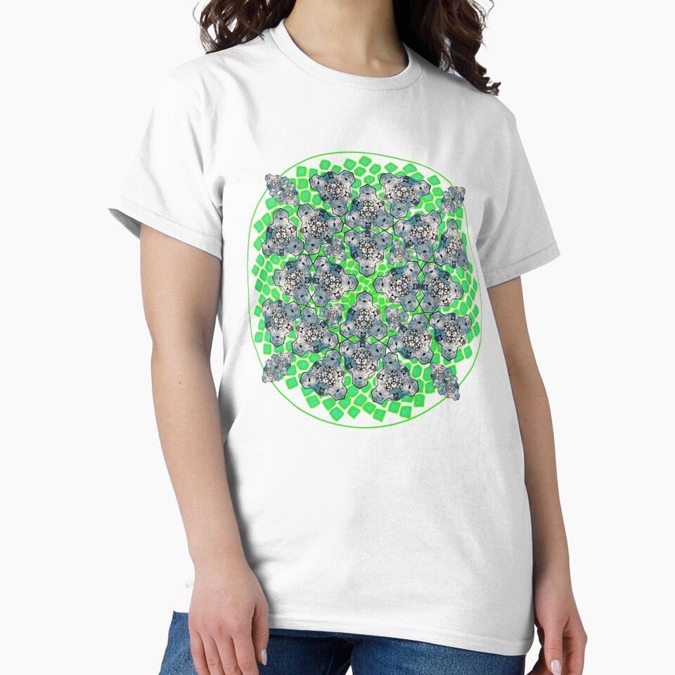 Cloudy Cube Mandala Cacophony & CircleVisions (G) by createVisions