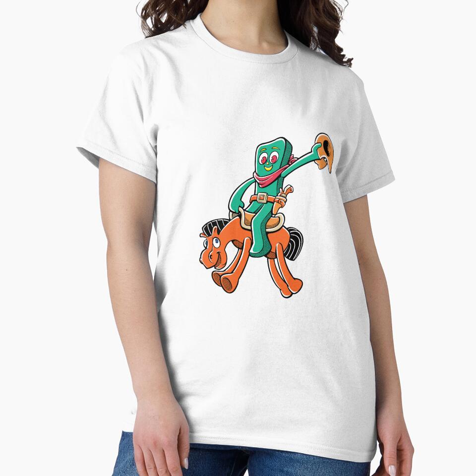 Gumby and Pockey Cowboy – Western Cartoon Vibes by StartScream