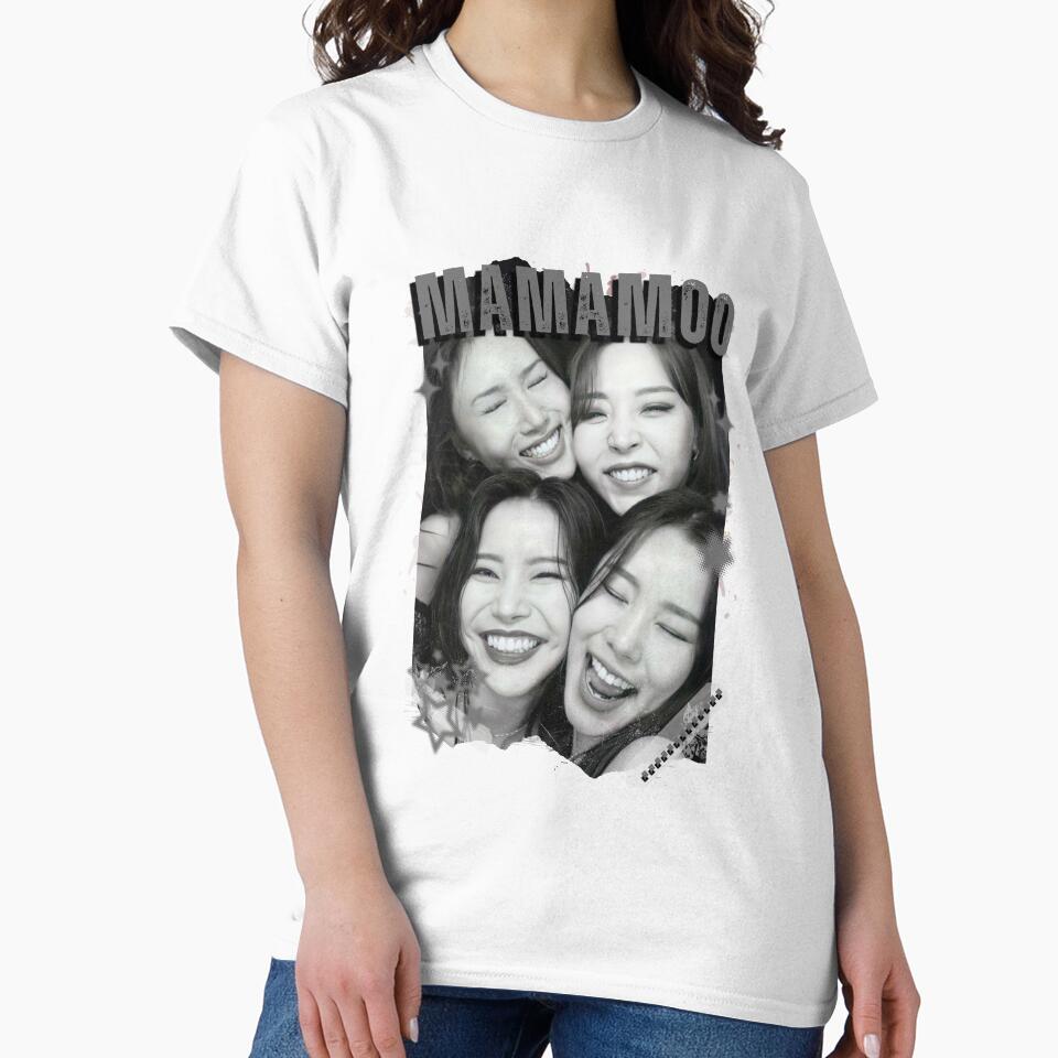 Mamamoo Kpop Female group Scrapbook Collage Cozy Y2K Vintage Design by HELL0WBELLO