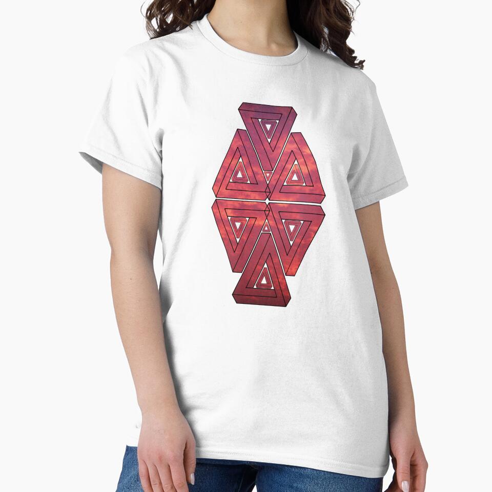 Red Sky Triangle Me Impressed Chaos by createVisions