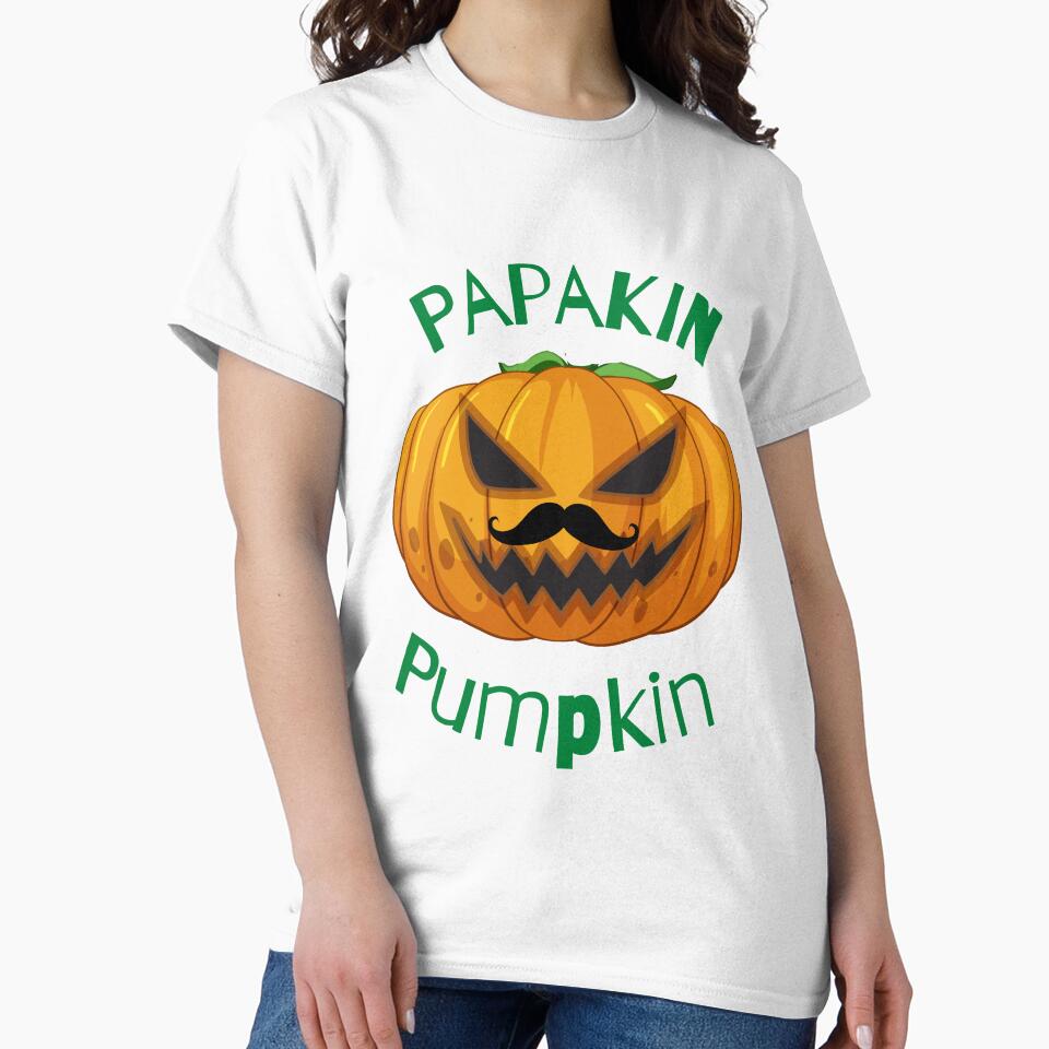 Papakin Pumpkin - Funny Halloween Pumpkin Head by CosmicStory
