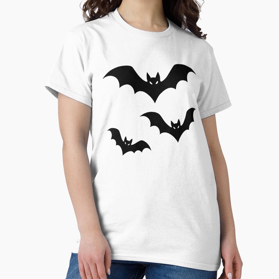 Spooky Bat Trio Halloween Aesthetic by MavtM