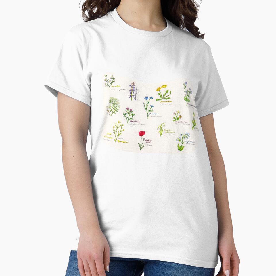 Botanical collection of wildflowers by drowning-radio