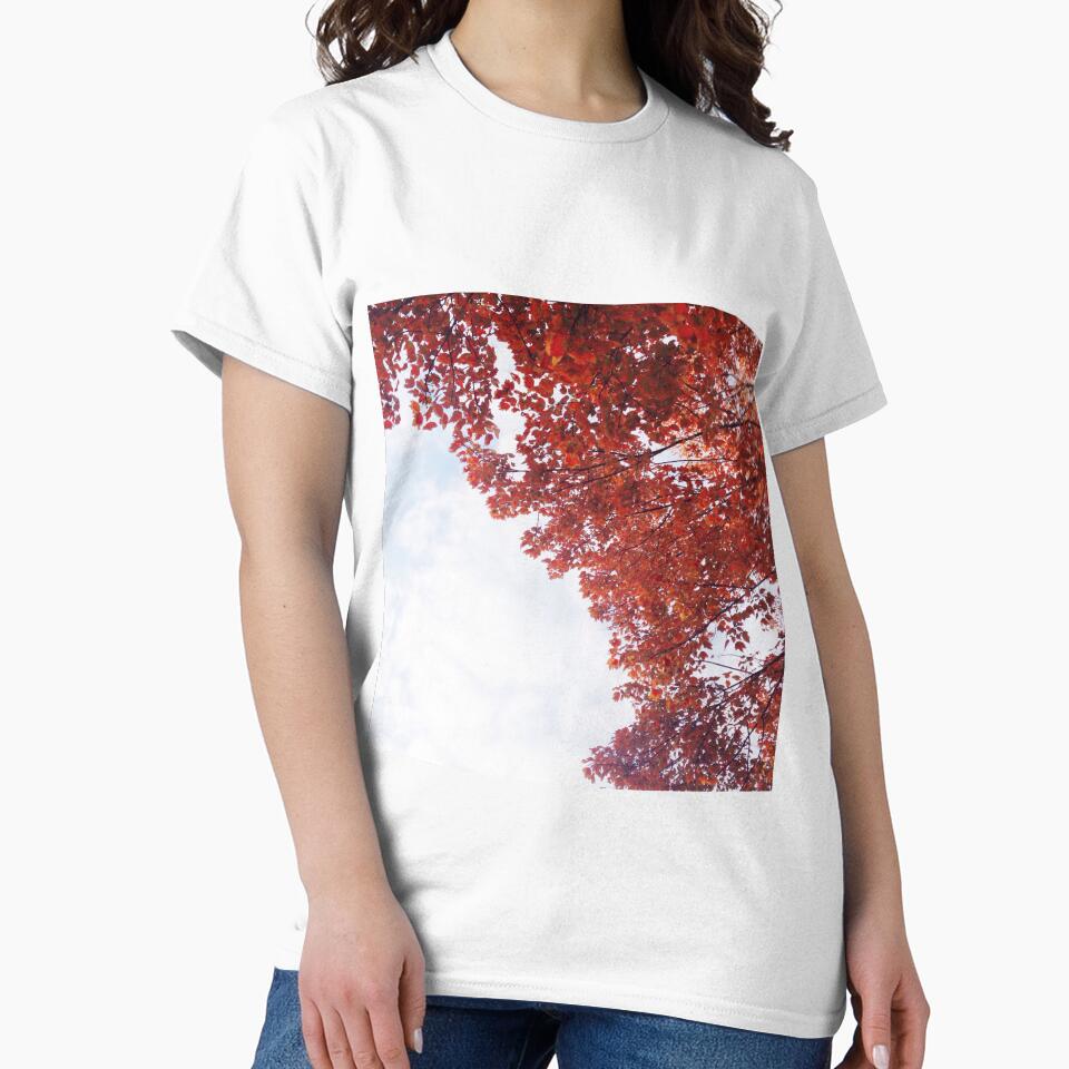 red fall leaves, fall foliage by Tori-creates
