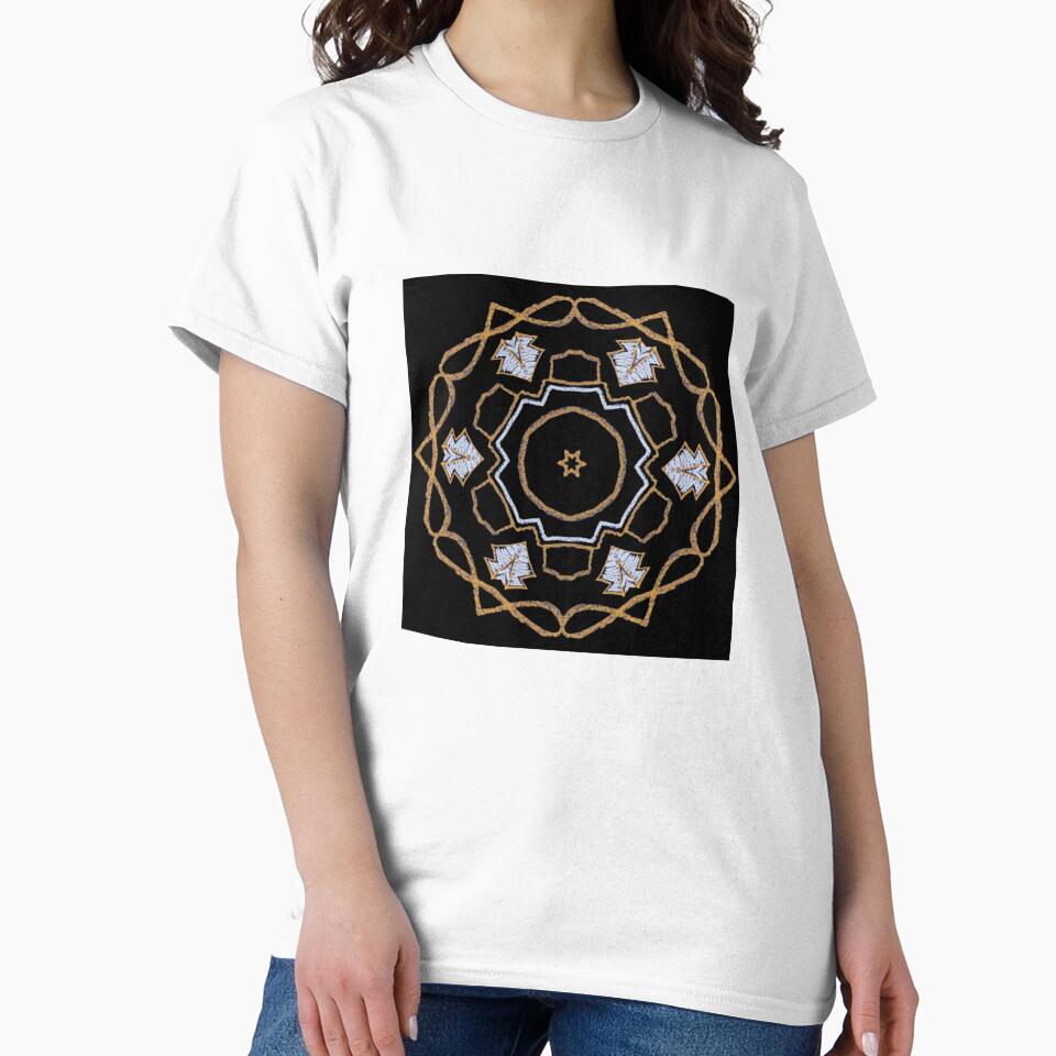 Geometric Symmetrical Tribal Ornament by neomadesigns