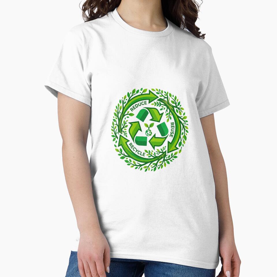 Earth First Circular Economy Zero Waste Eco Friendly by PictoVibe