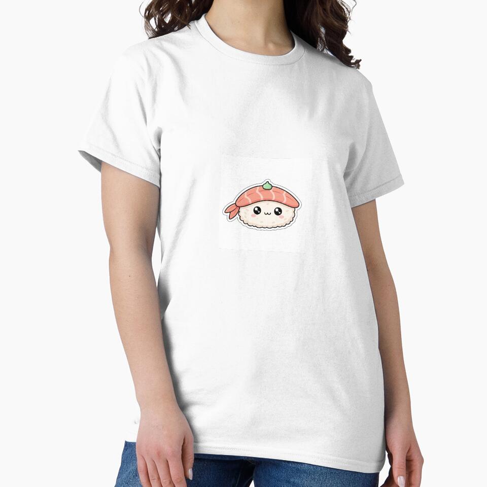 Kawaii Sushi Cute by mayatA-rt