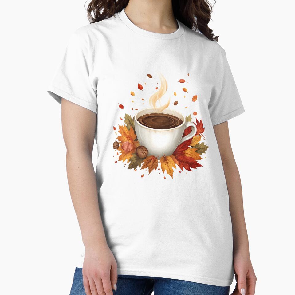 Falling Leaves & Hot Coffee by catcurio