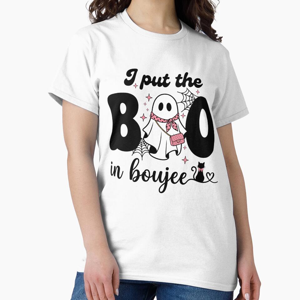 Cute Pink Preppy Ghost Halloween Girls by KroghDs