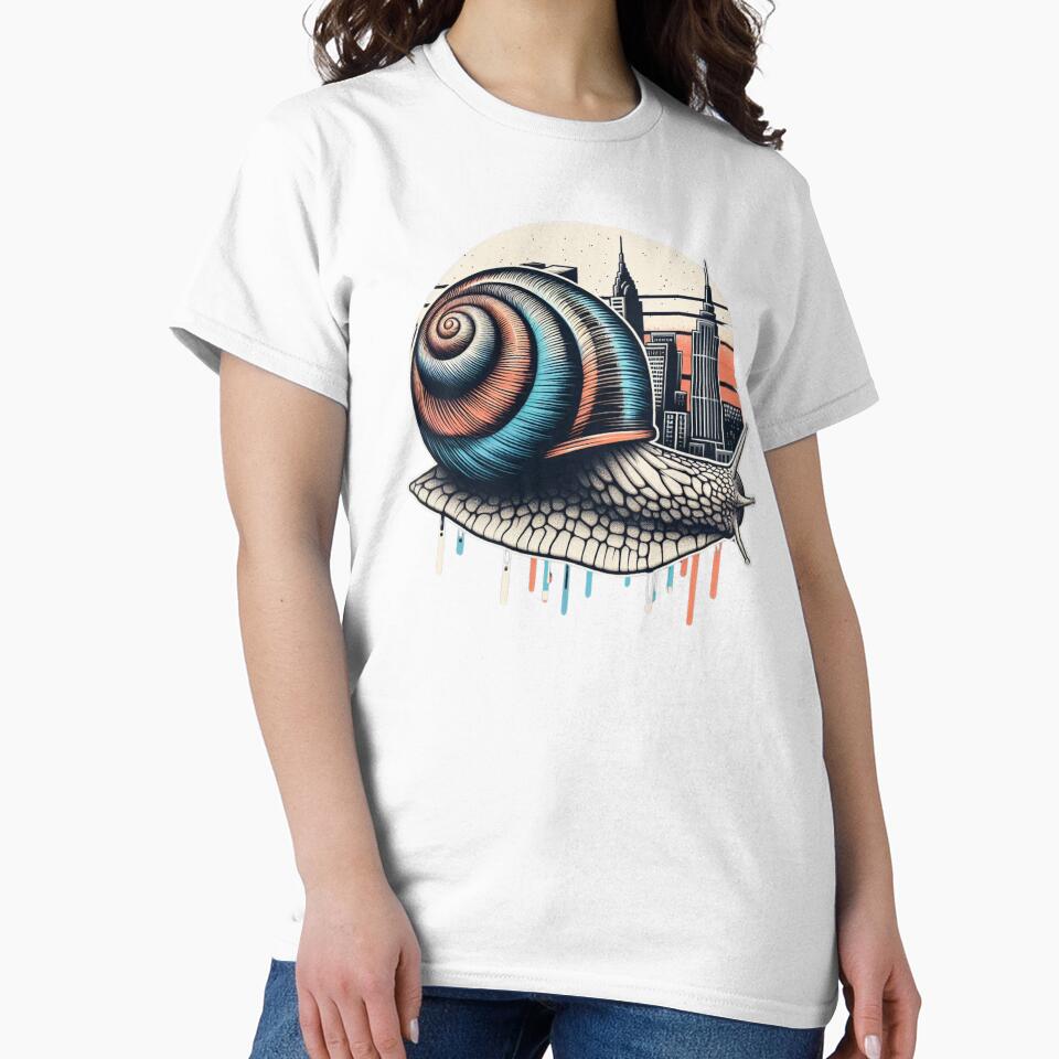 Snail Sideview in Streetwear by badjershop