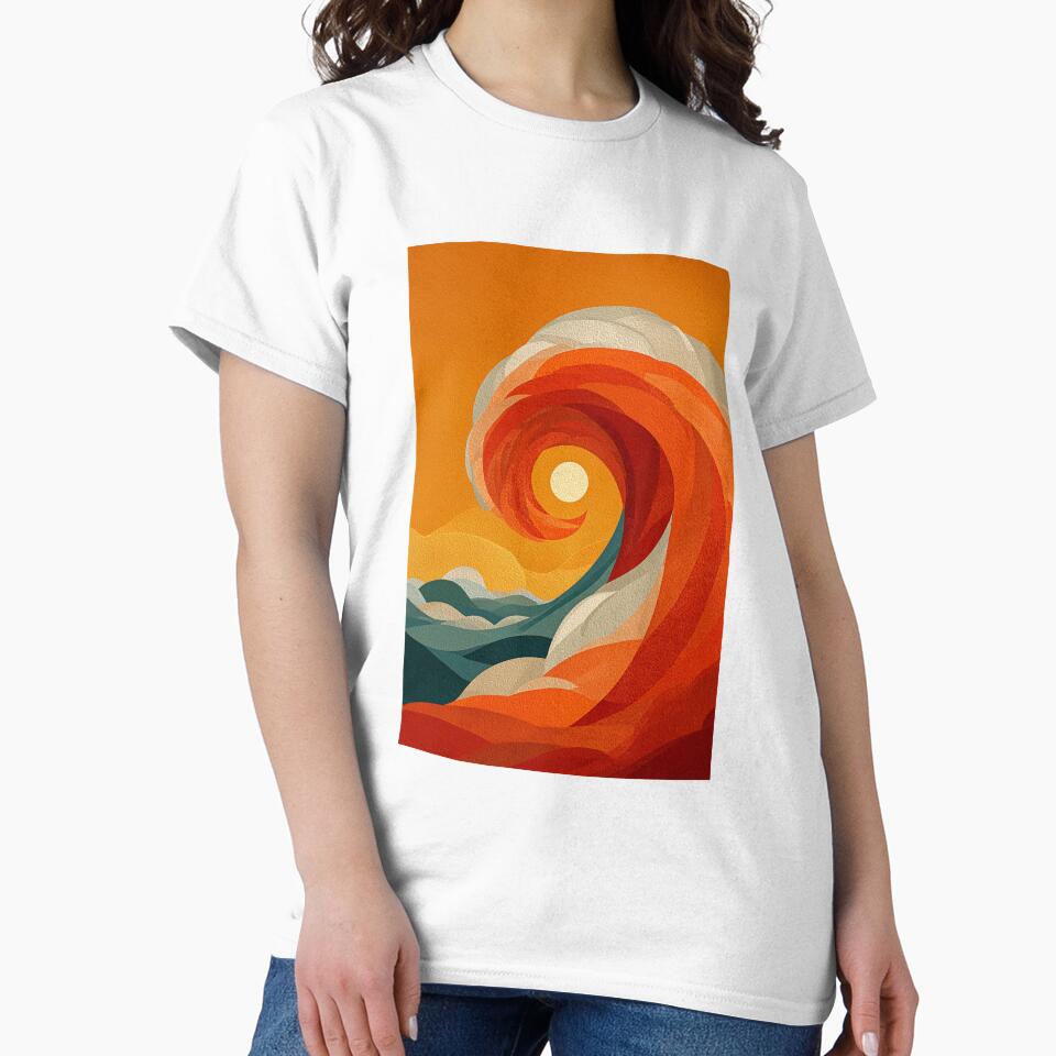 Rainbow Spiral Waves by InnerByJonas