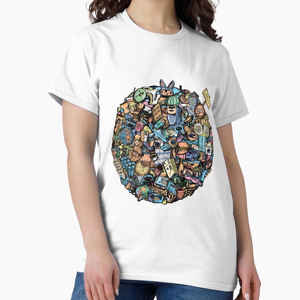 Save the Planet from consumerism original Illustration Pixel Art by Toons-of-Love