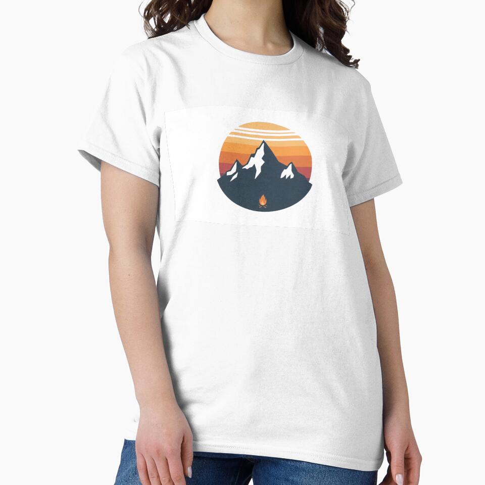 Mountain Adventure Minimalist Design by AlvoStudio