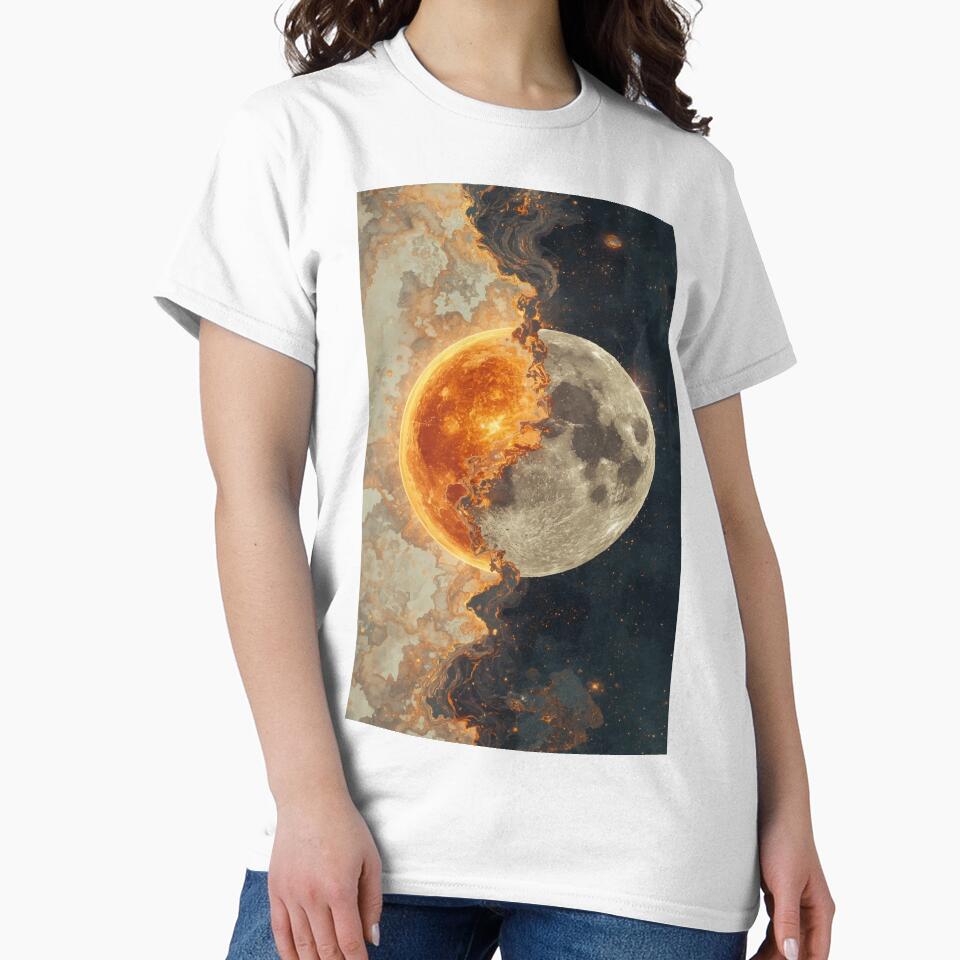 Where the Sun Burns Into the Moon by AbstractAnom