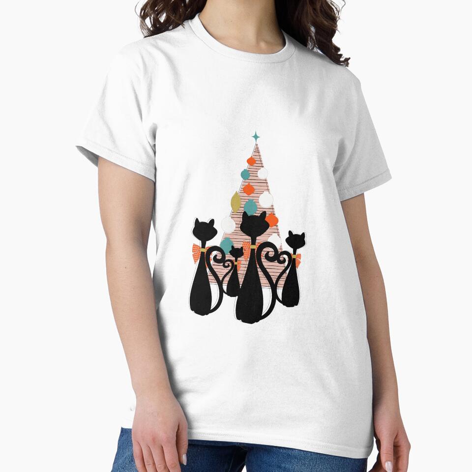 Christmas Family Cats by Claudia S. Design