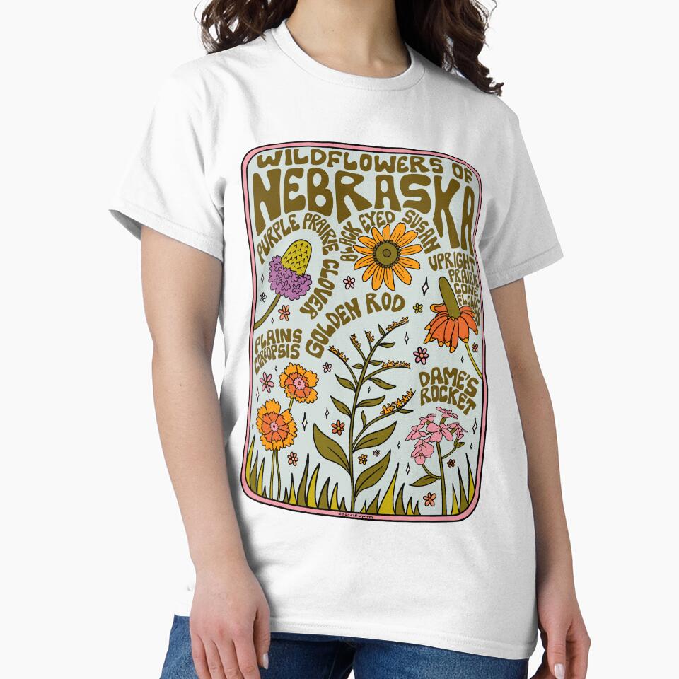 Nebraska Wildflowers by doodlebymeg