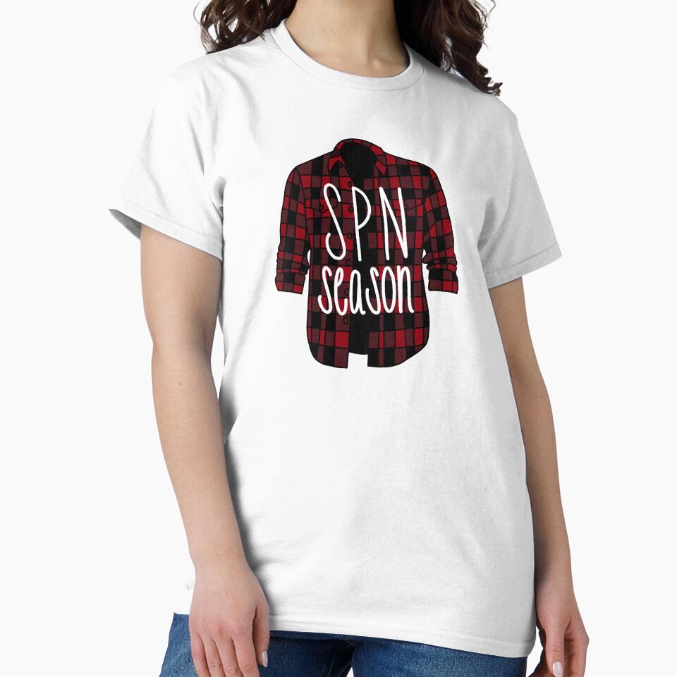 SPN Season Red/Black Flannel by scurt-scurt