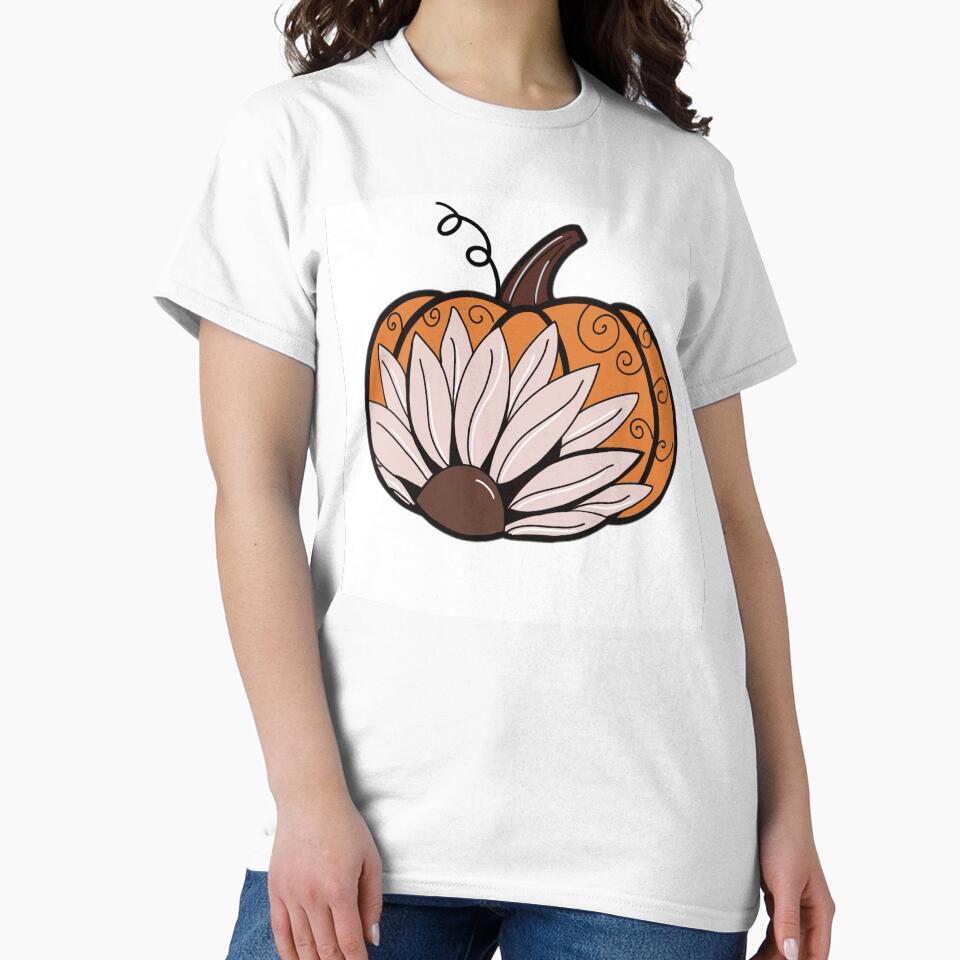 Floral Fall Pumpkin by Izzy’s Pure Paws & Co.