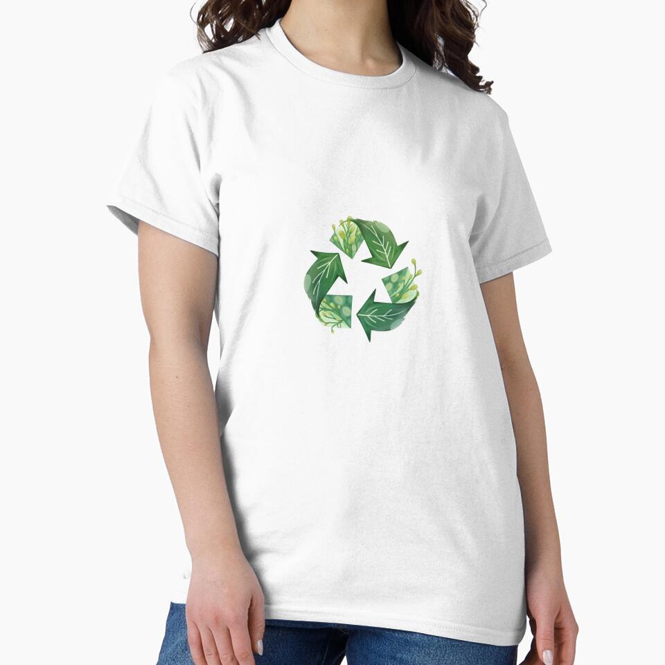 Sustainable Fashion Eco Tee for Earth Day by NicheVivid