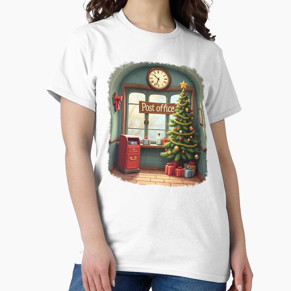 Whimsical Christmas Post Office – Vintage Christmas Post Office by ArtemisEutopia