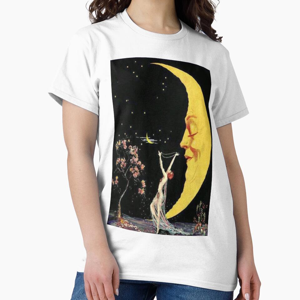 lady and the moon by glden