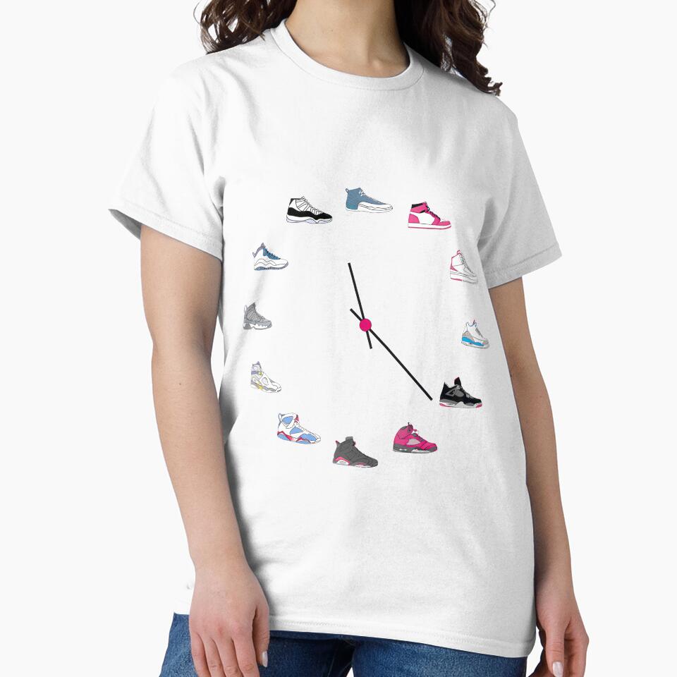 Sneaker Collection Clock Graphic By Merch, Limited Edition, Perfect Gift For You And Friends by Michael Underwood